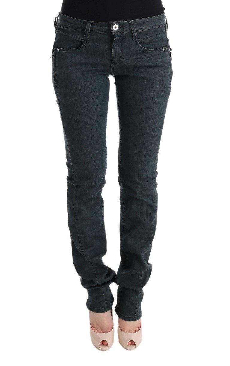 Costume National Women's Cotton Superslim Denim Jeans Gray SIG30125 - W26
