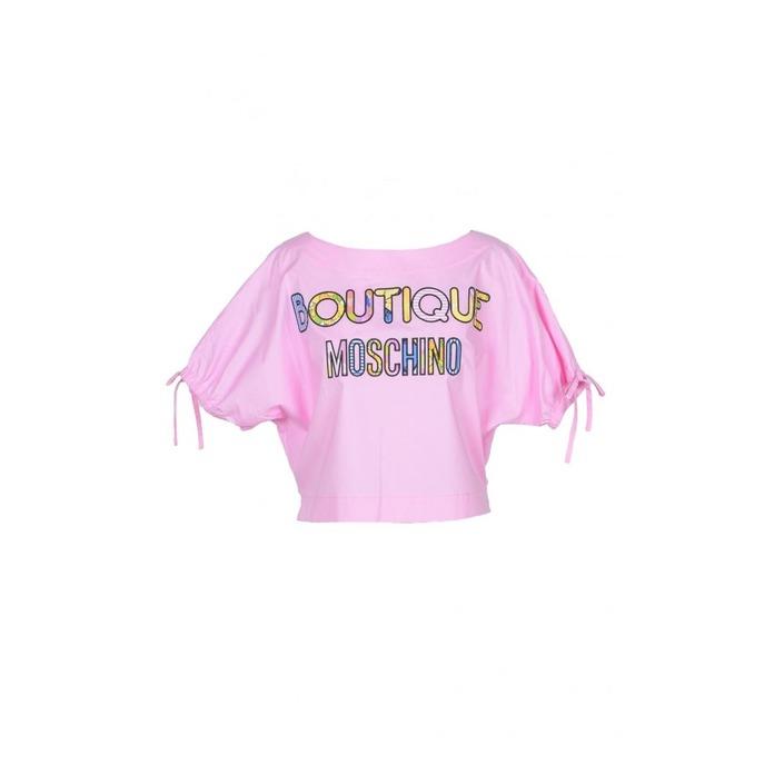 Boutique Moschino Women's T-Shirt Pink 171712 - pink 36