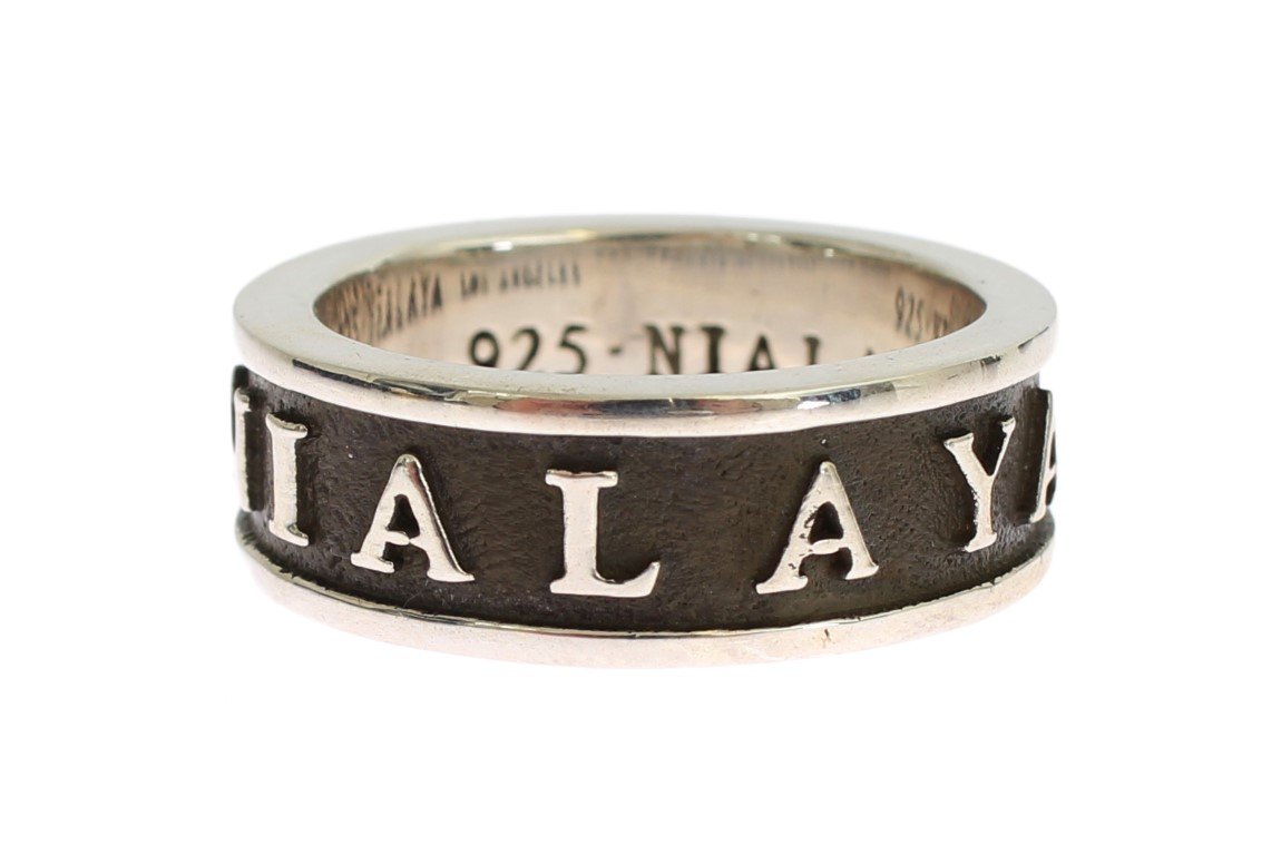 Nialaya Women's Sterling 925 Ring Silver SIG19129 - EU68 | US13
