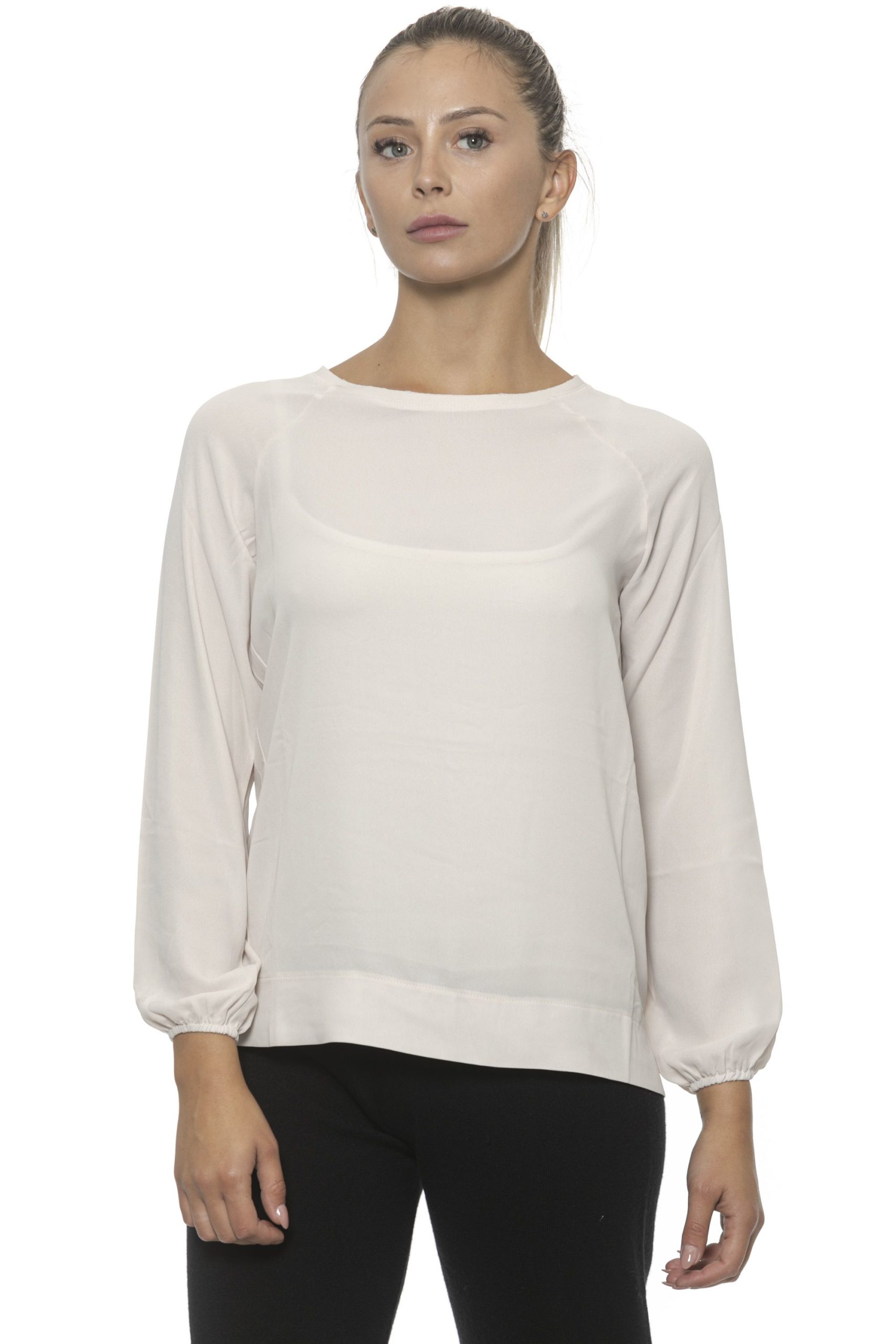 Alpha Studio Women's Sweater White AL1314776 - IT46 | L