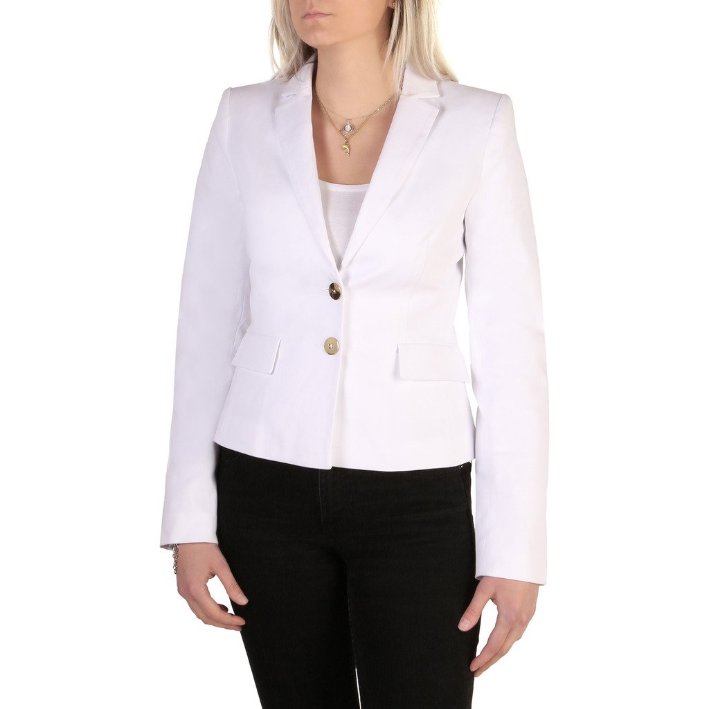 Guess Women's Blazer White 72G204 - white 40 US