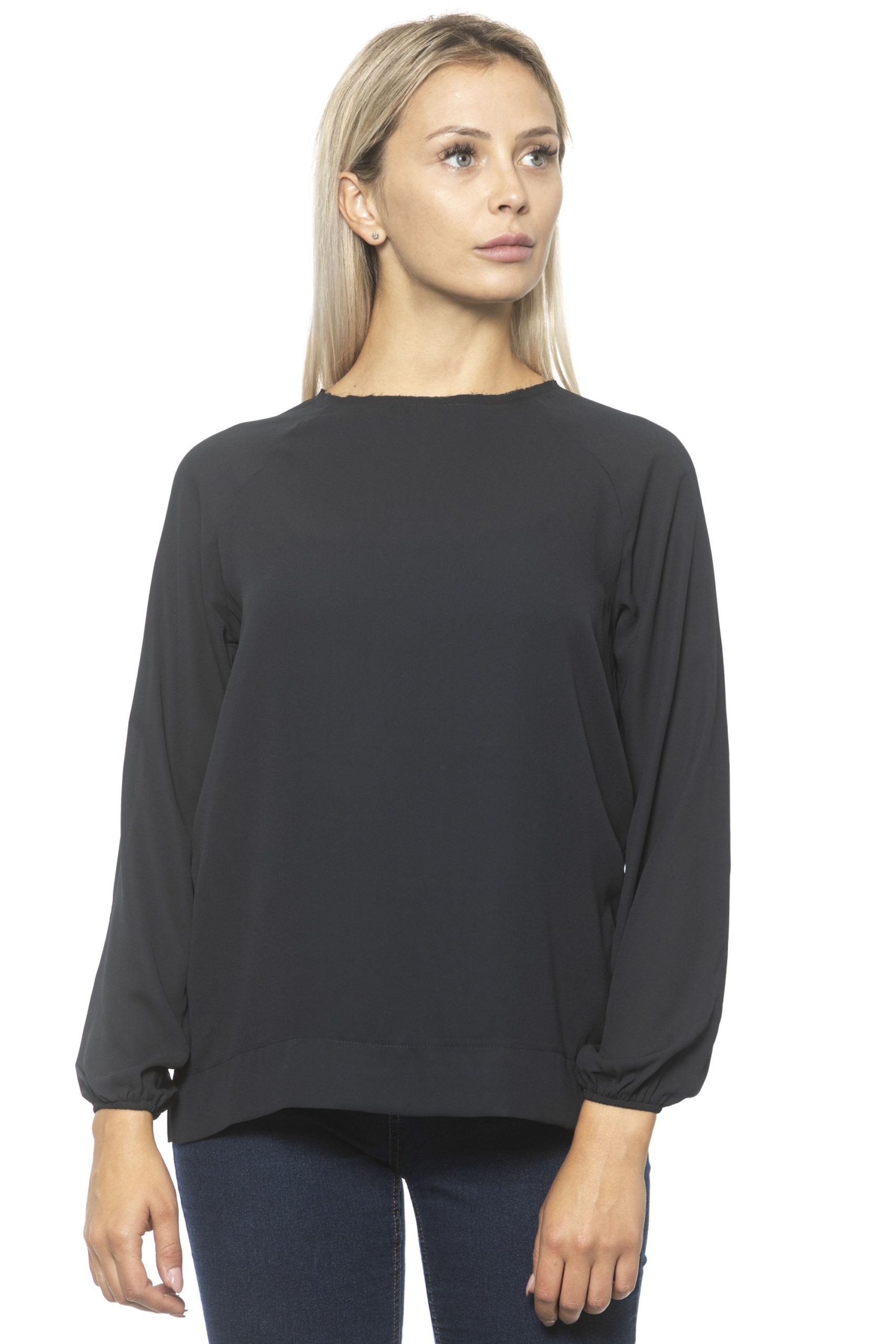 Alpha Studio Women's Nero Sweater Black AL1313062 - IT40 | XS