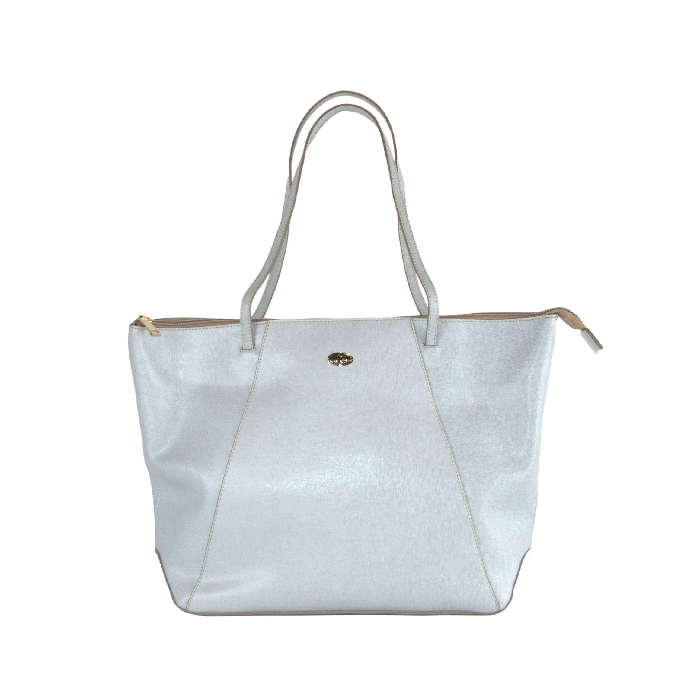 La Martina Women's Shoulder Bag Light Grey LA1421320