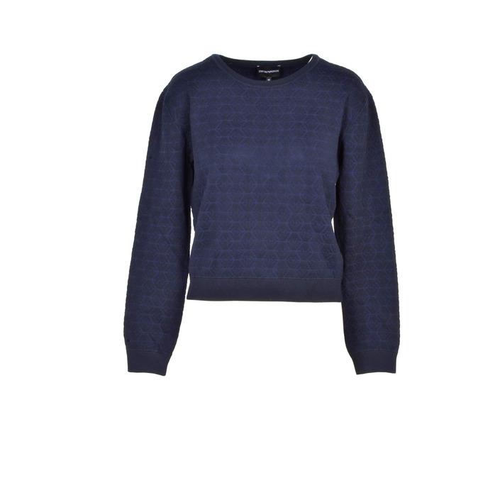 Emporio Armani Women's Sweatshirt Blue 217511 - blue 40