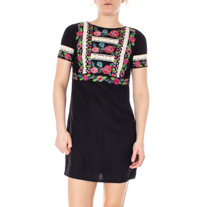 Desigual Women's Dress Black 167194 - black M
