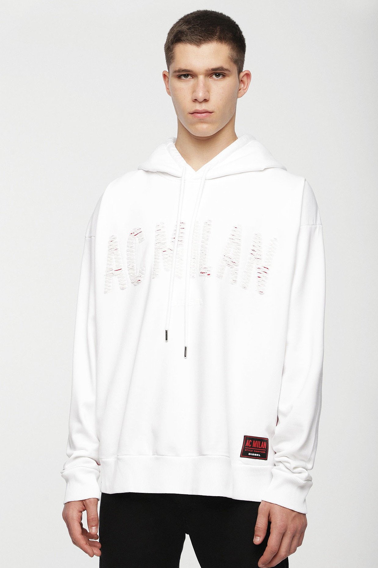 Diesel Men's Sweatshirt Various Colours 270111 - white-2 XS