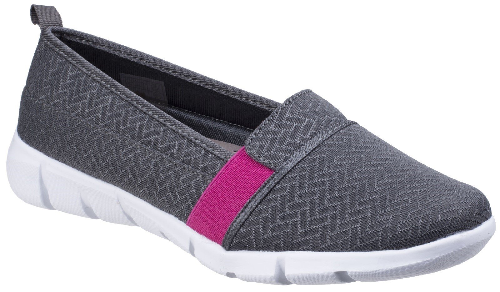 Fleet & Foster Women's Canary Espadrilles Shoe Various Colours 26310-43913 - Grey 5