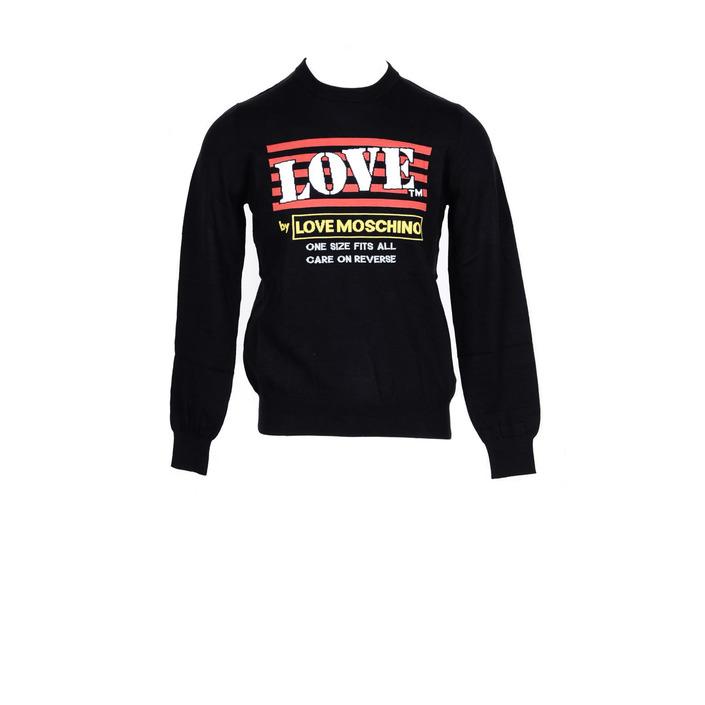 Love Moschino Men's Sweater Black 259157 - black L