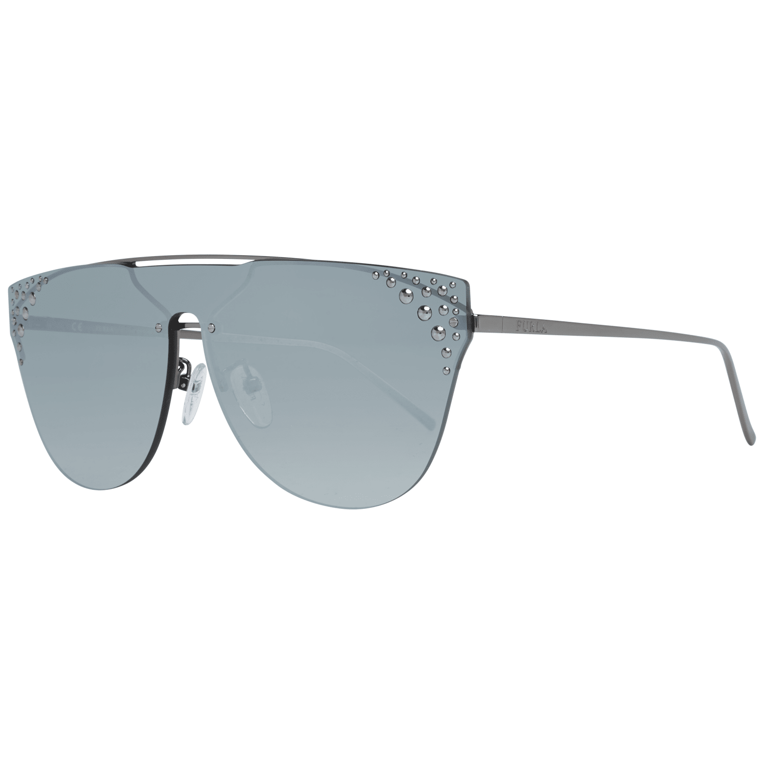 Furla Women's Sunglasses Silver SFU225 99568X