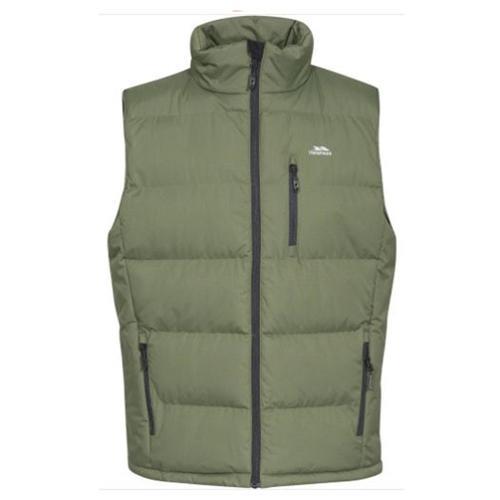 Trespass Men's Padded Gilet Various Colours Clasp - Moss XS