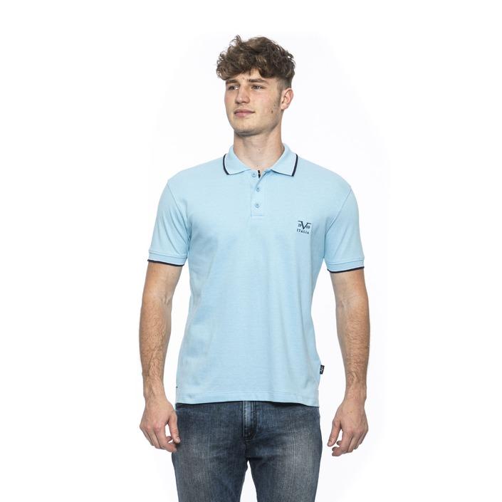 19v69 Italia Men's Polo Shirt Blue 185391 - blue M