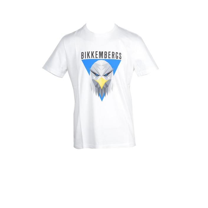 Bikkembergs Men's T-Shirt White 322456 - white M