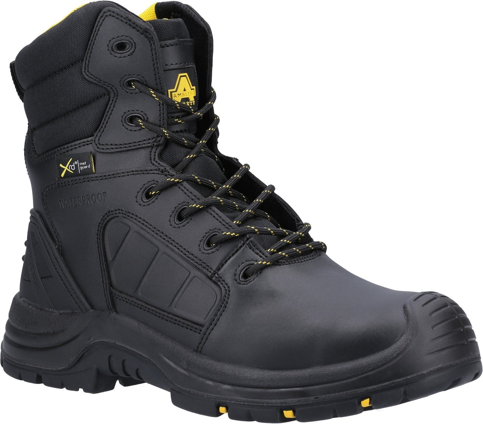Amblers Unisex Safety Berwyn Hi-Leg Waterproof Safety Boot Black 29735 - Black 10