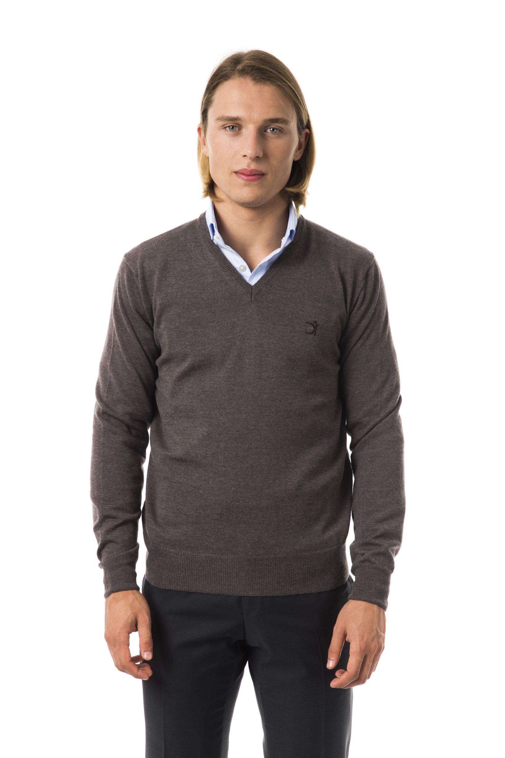 Uominitaliani Men's Noce Sweater Gray UO815828 - S