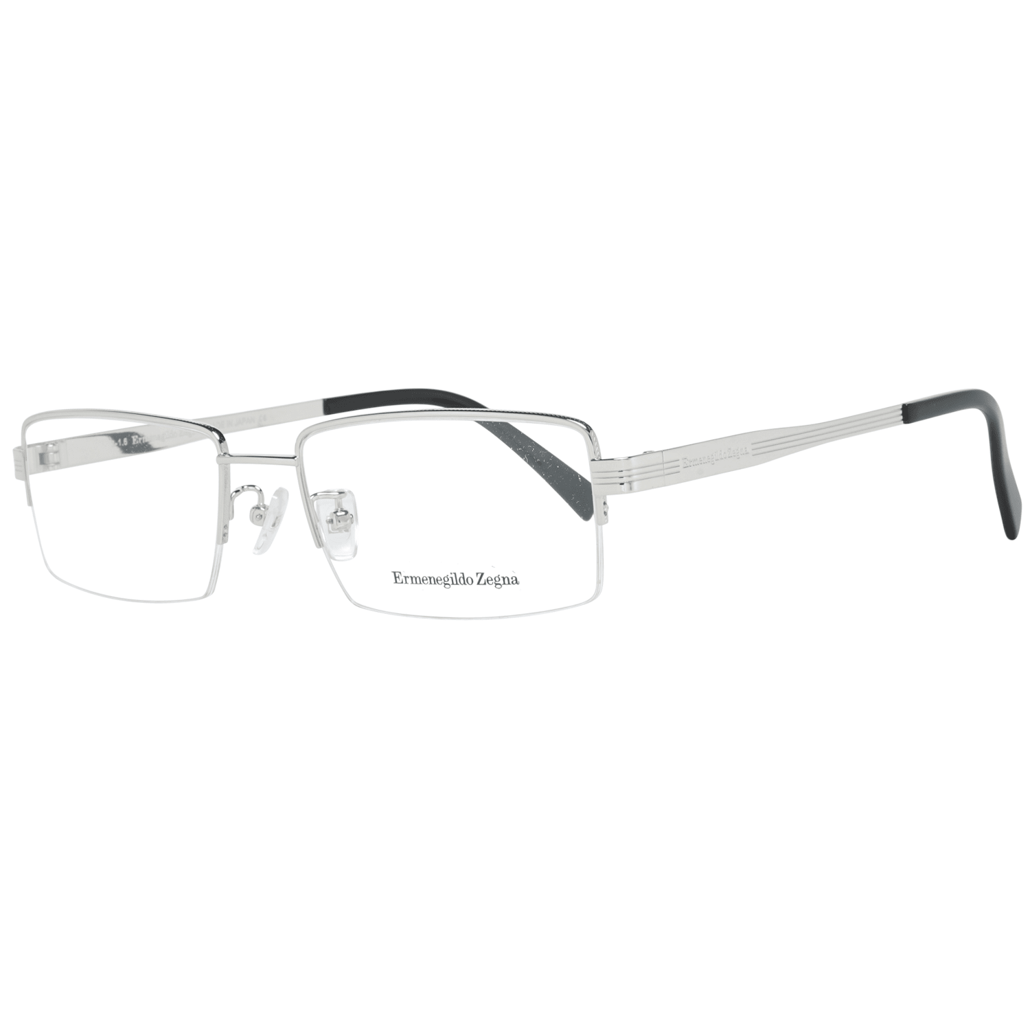 Ermenegildo Zegna Men's Optical Frames Eyewear Silver EZ5065-D 55016