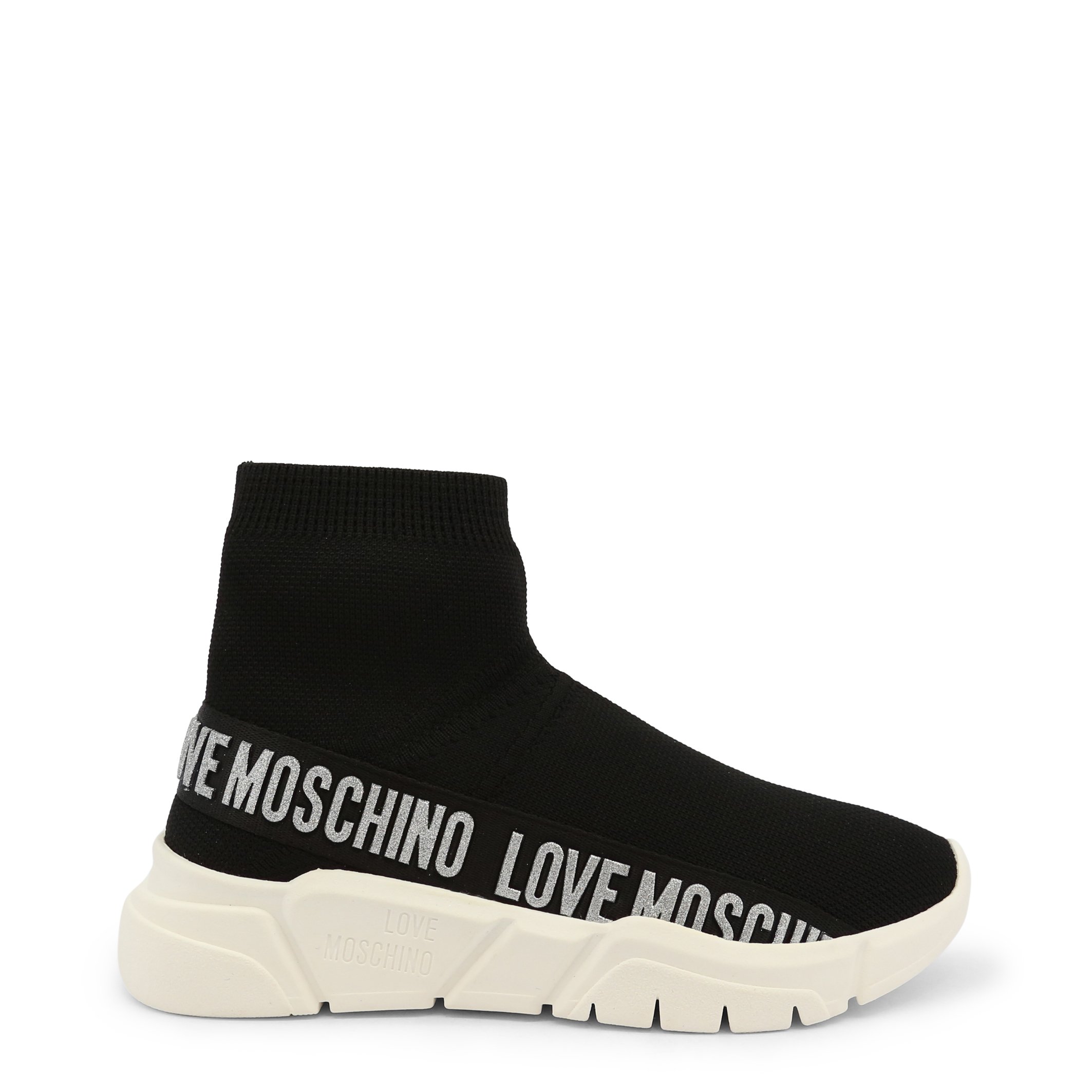 Love Moschino Women's Trainer Black JA15633G1DIZ3 - black-1 EU 40