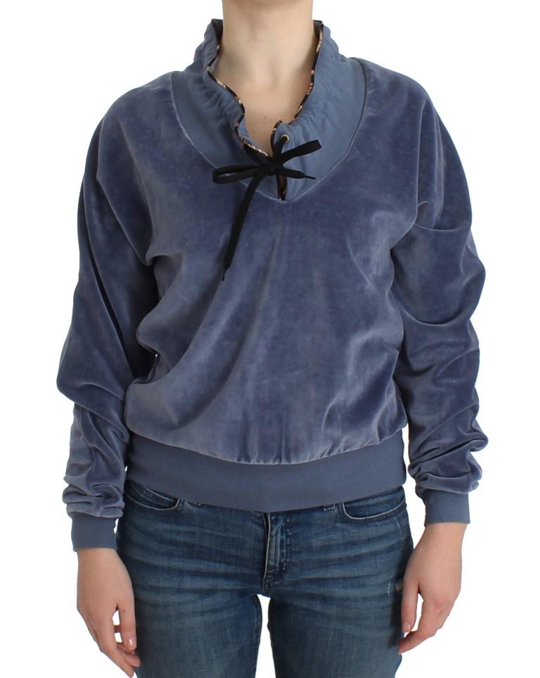 Cavalli Women's Sweater Blue SIG11901 - IT48|XXL