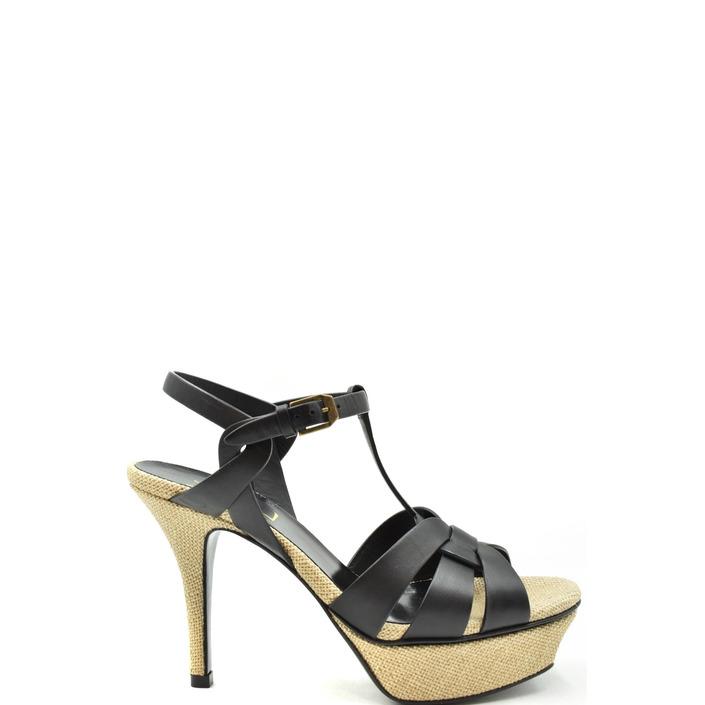 Saint Laurent Women's Sandal Black 179493 - black 41