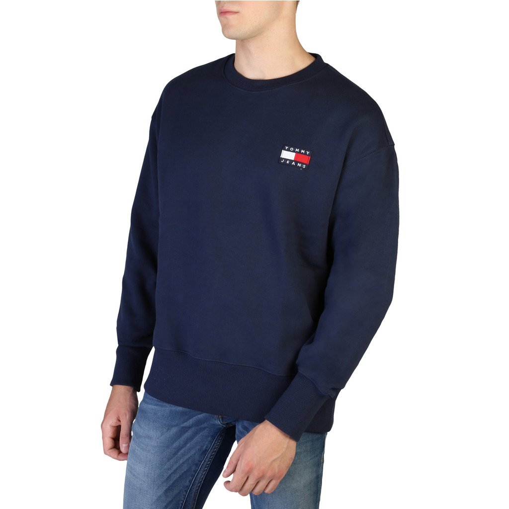 Tommy Hilfiger Men's Sweatshirt Various Colours DM0DM07250 - blue XS