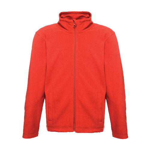 Regatta Kid's Brigade II Full Zip Fleece Jacket Various Colours T_TRF515 - Classic Red Size 32"