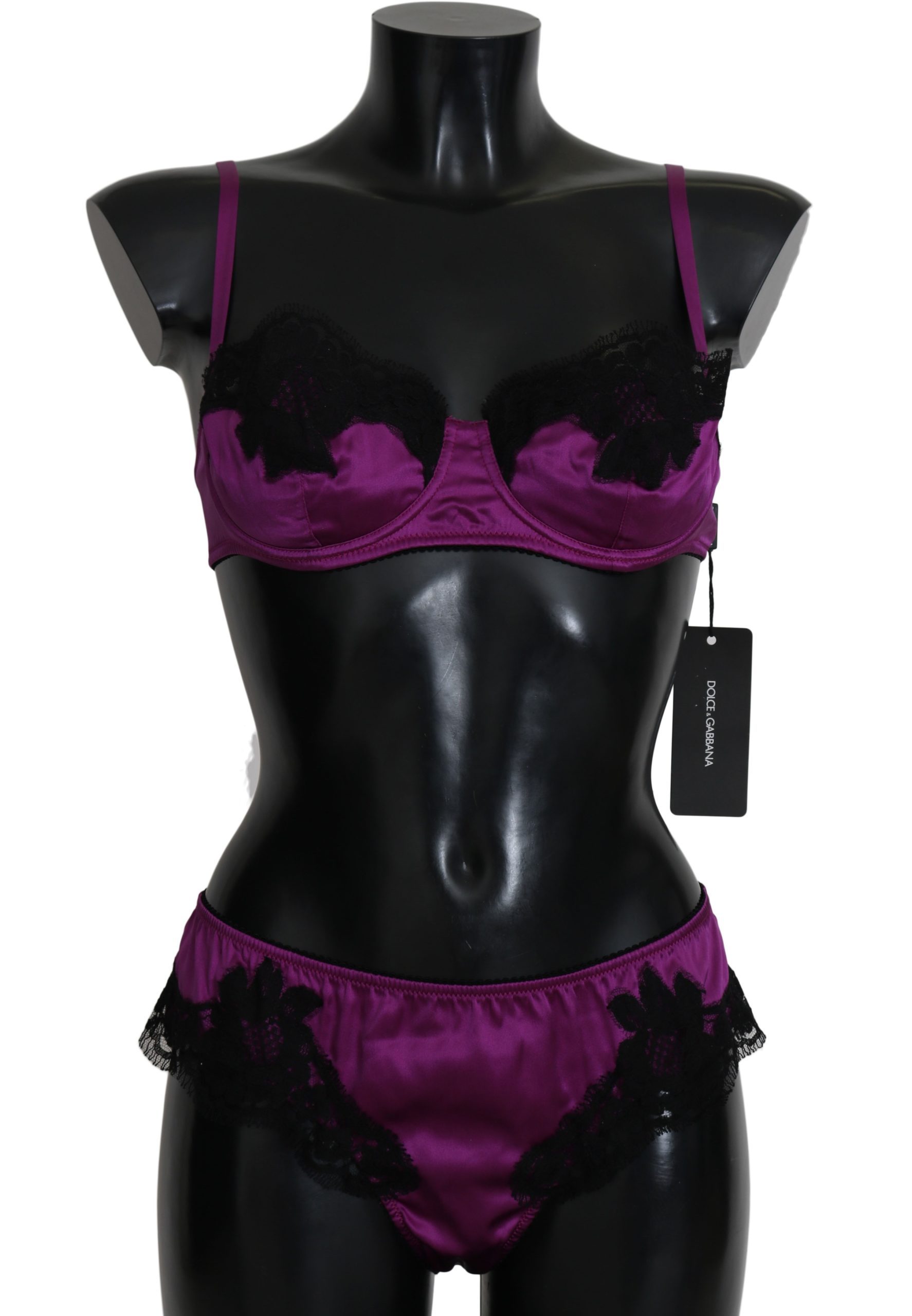 Dolce & Gabbana Women's Underwear Purple BIK239 - IT1 | XS