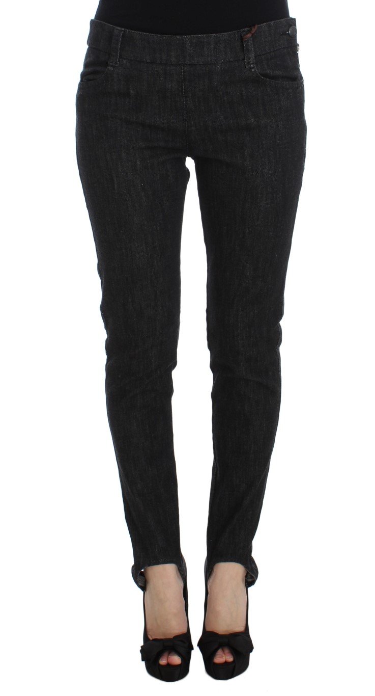 Ermanno Scervino Women's Cotton Slim Fit Denim Jean Blue SIG30280 - IT44|L