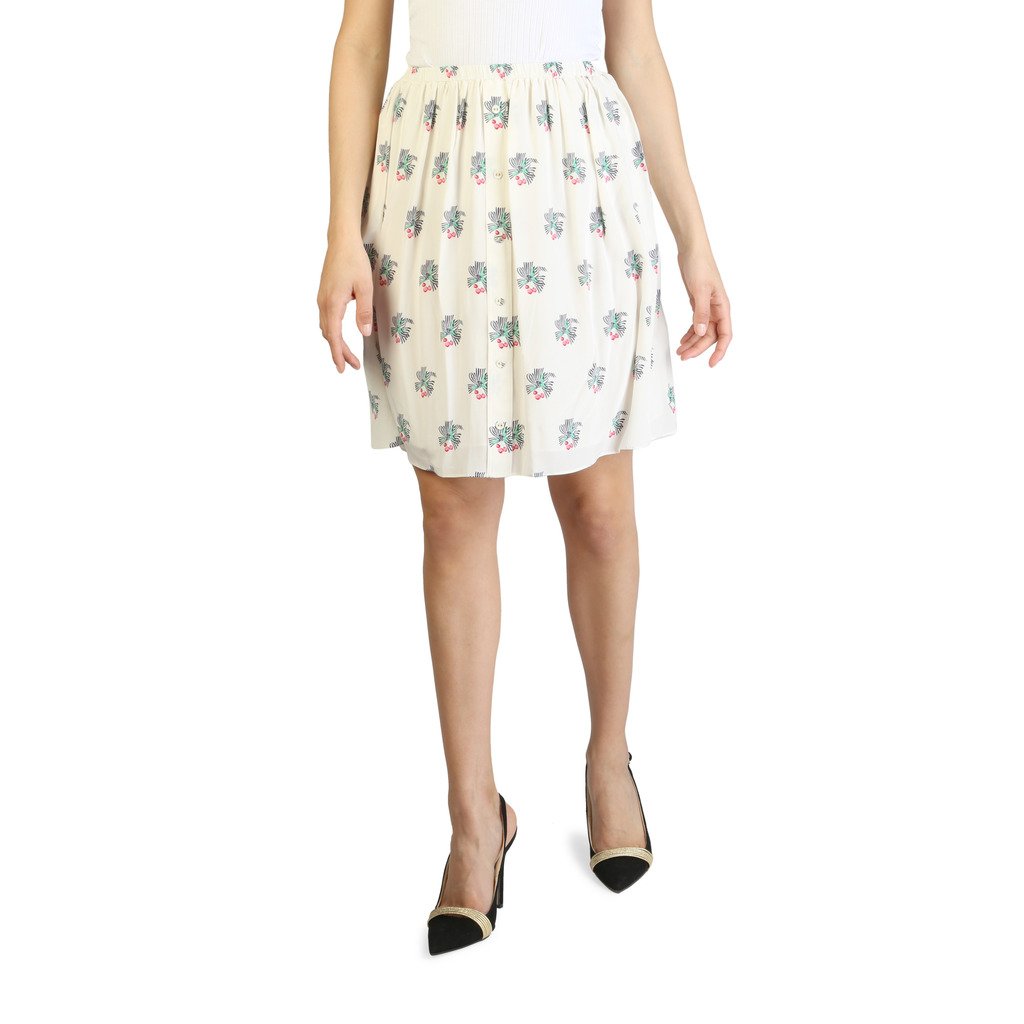 Tommy Hilfiger Women's Skirt White WWW0WW17446 - white 10