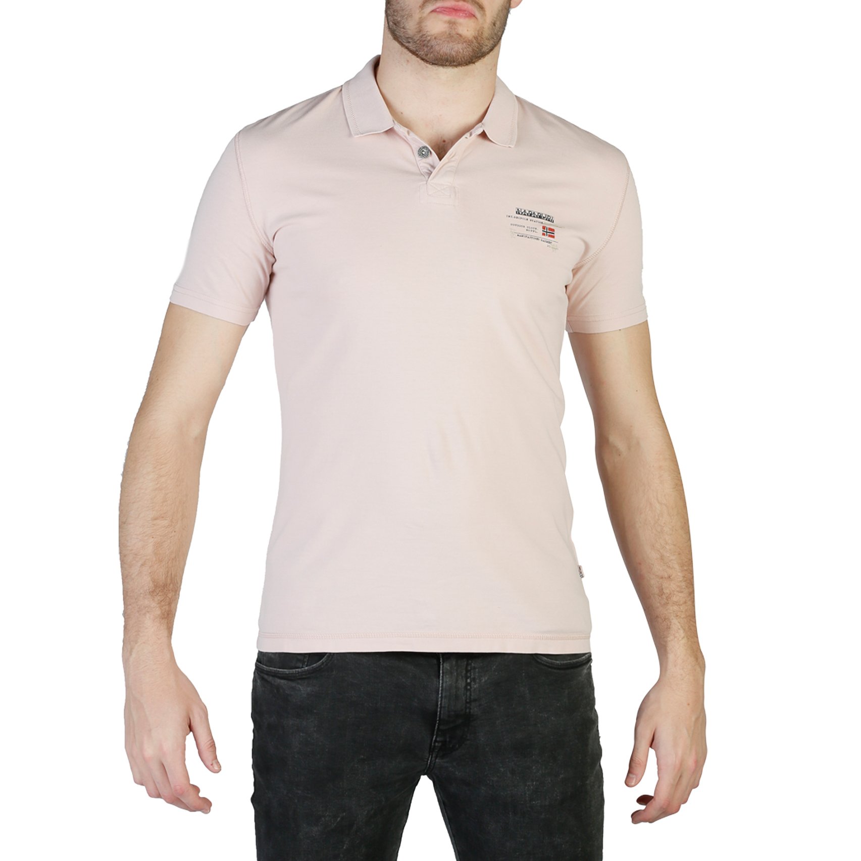 Napapijri Men's Polo Shirt Various Colours N0YHQK - pink M