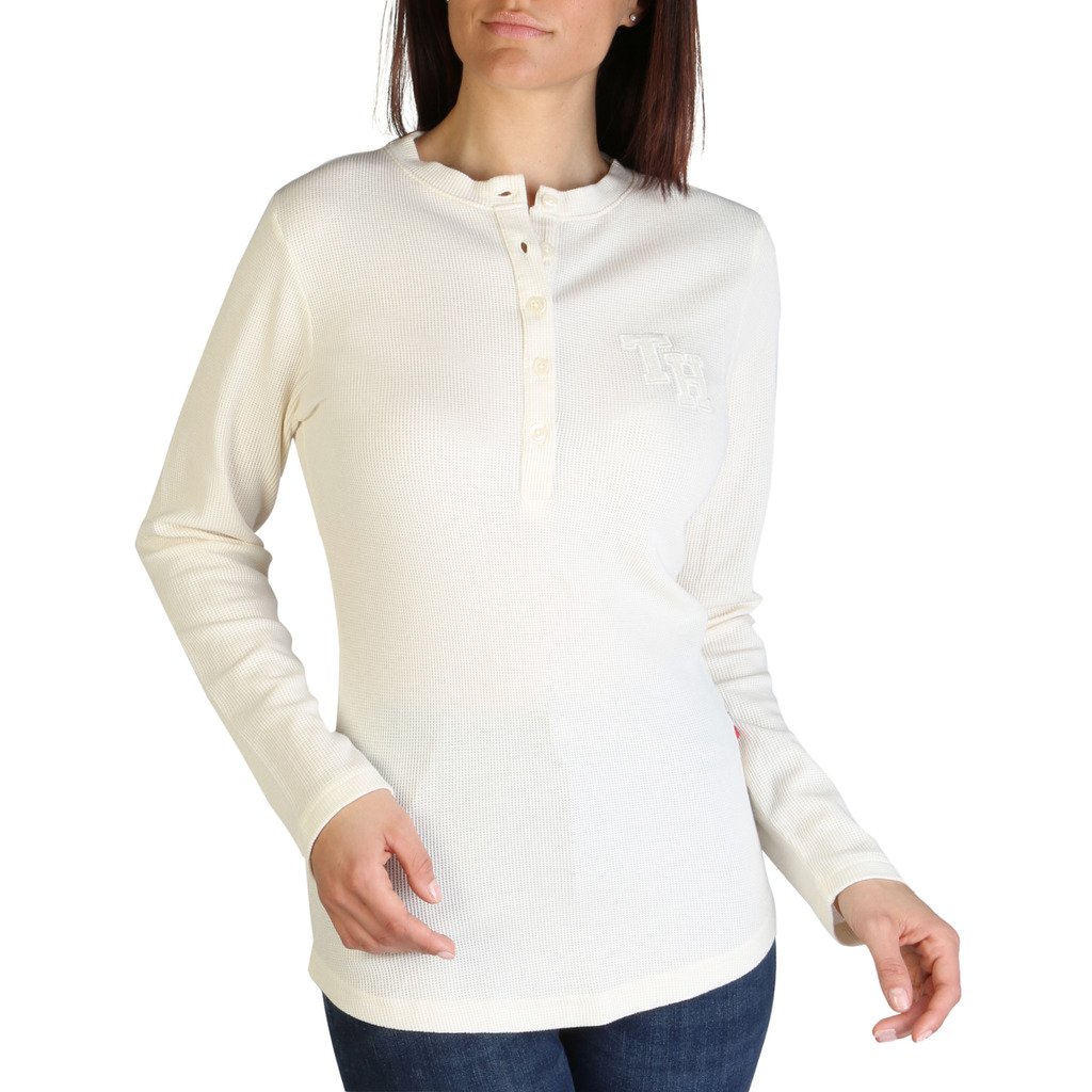 Tommy Hilfiger Women's Sweater White UW0UW01986 - white XS