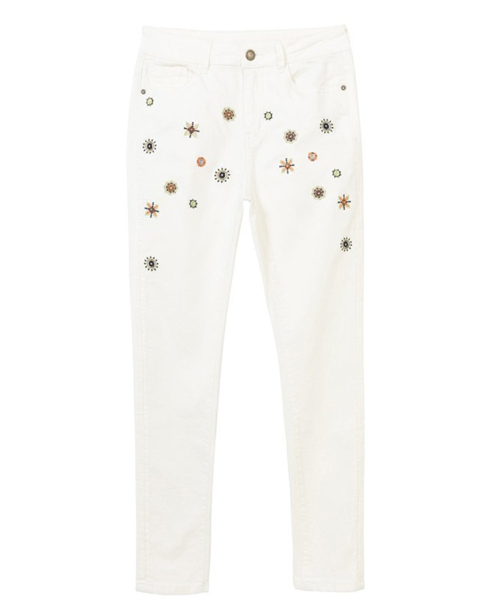 Desigual Women's Jeans Various Colours 204801 - white w26