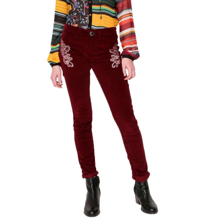 Desigual Women's Trouser Bordeaux 160433 - bordeaux 34