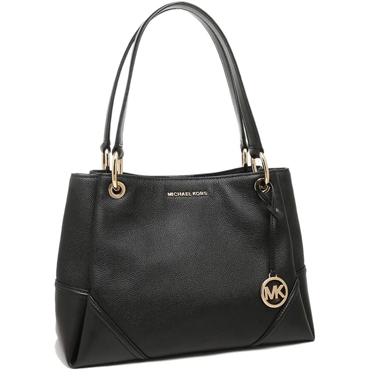 Michael Kors Women's Nicole Large Tote Bag Black MK30395