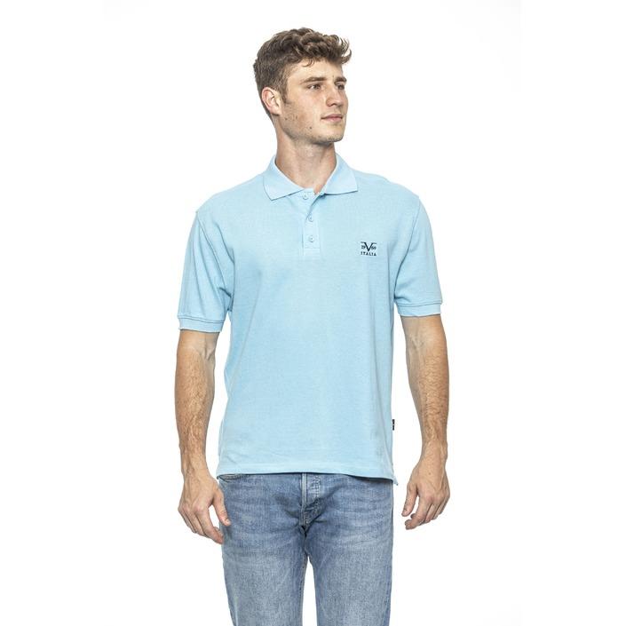 19v69 Italia Men's Polo Shirt Blue 185448 - blue M