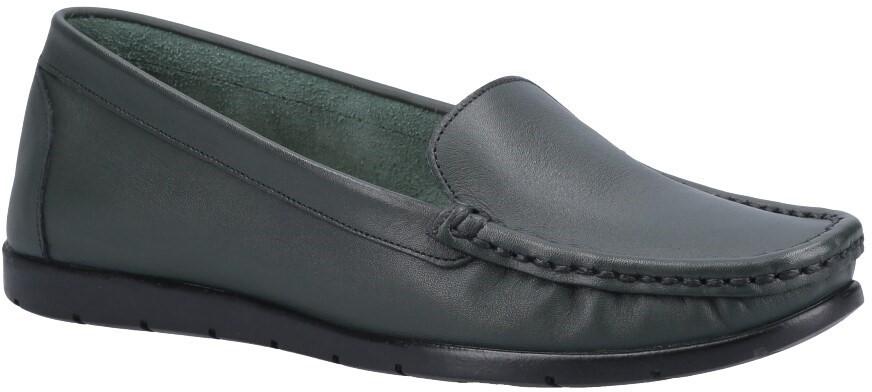 Fleet & Foster Women's Tiggy Slip On Loafer Various Colours 31018-52941 - Green 3