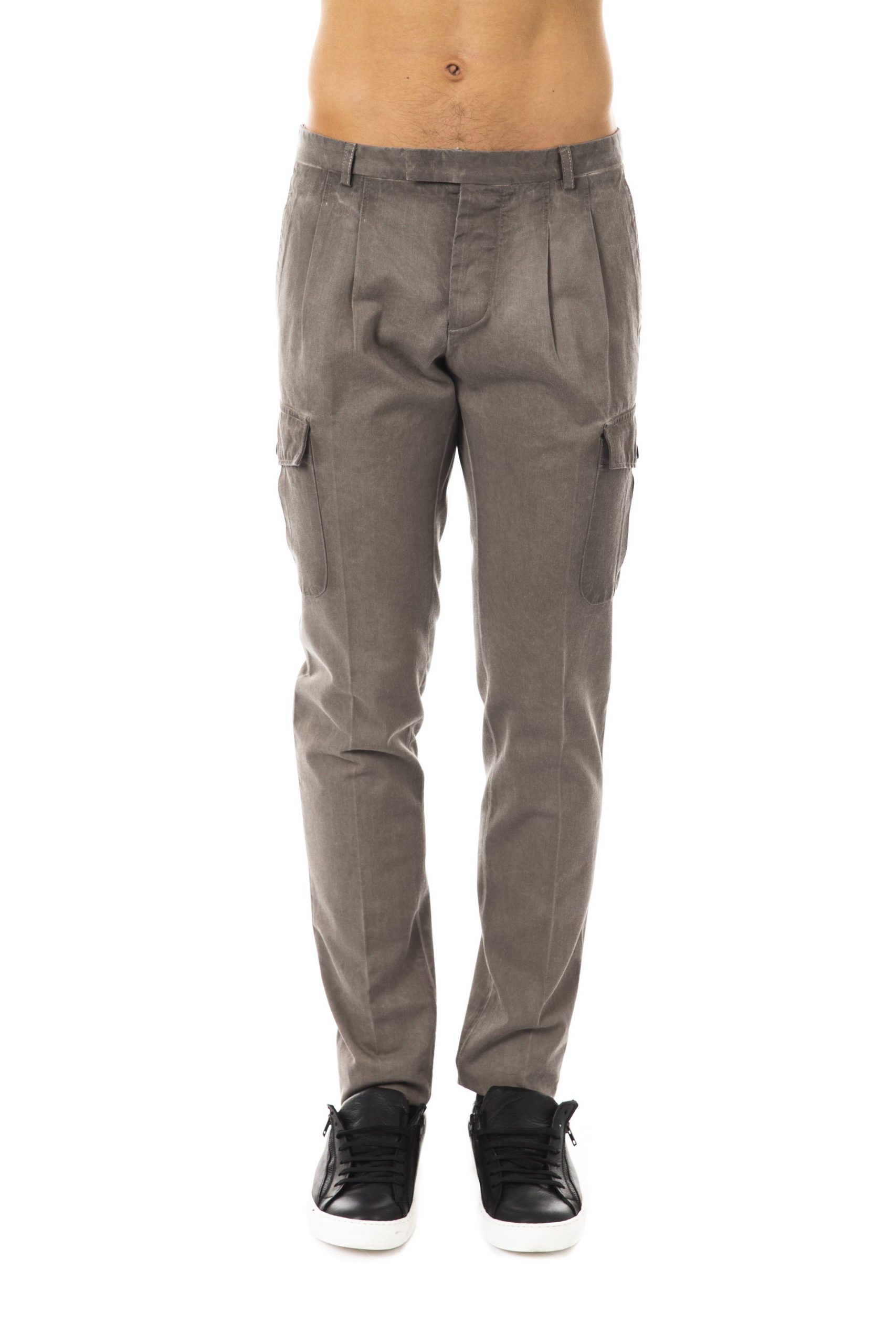 Uominitaliani Men's Trouser Gray UO1394764 - IT50 | L