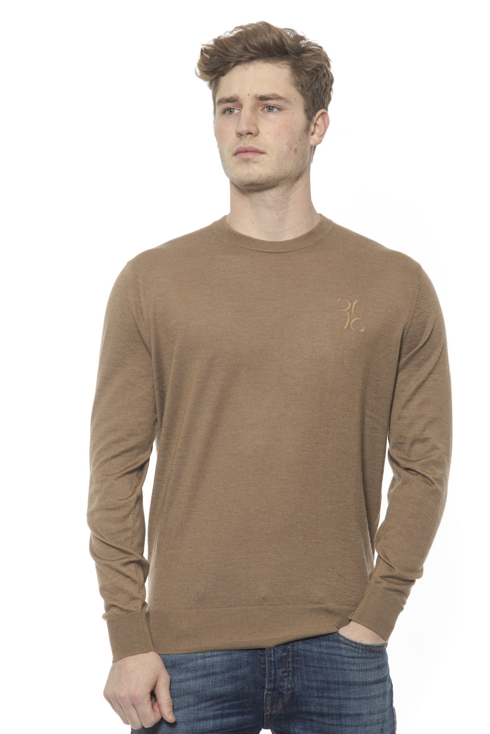 Billionaire Italian Couture Men's Tabacco Sweater Beige BI1313536 - XL