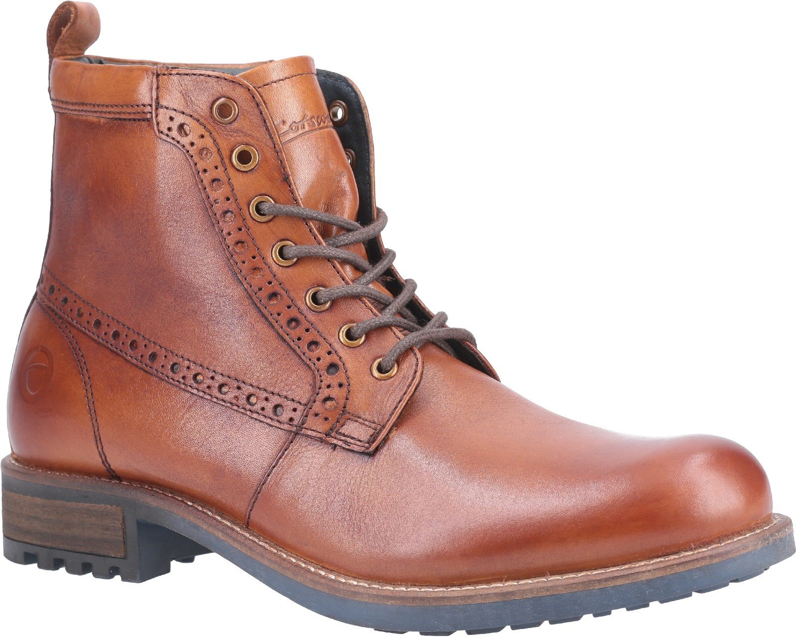 Cotswold Men's Dauntsey Lace up Boot Tan 29262 - Tan 6