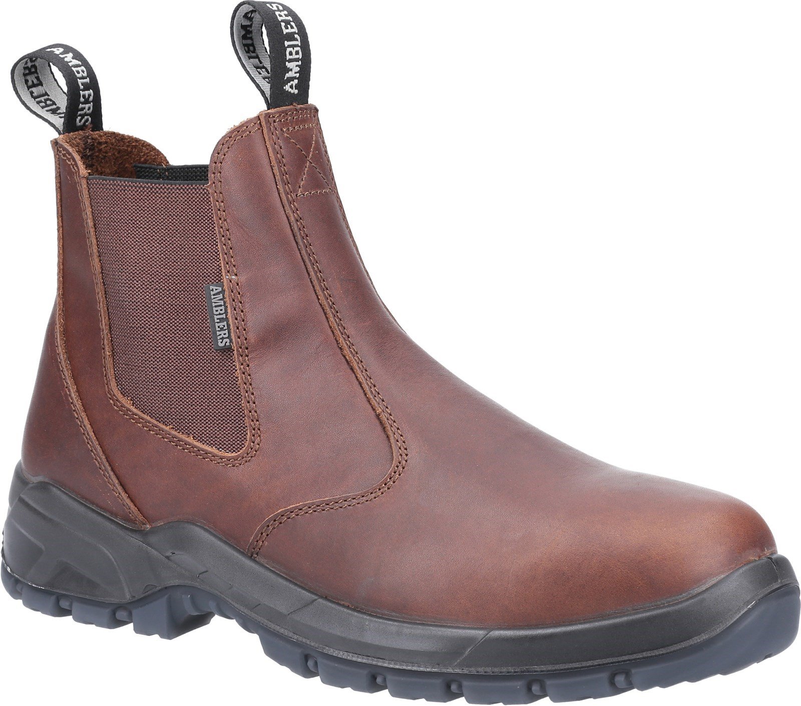 Amblers Unisex Ardwell Occupational Dealer Boot Brown 31379 - Brown 4