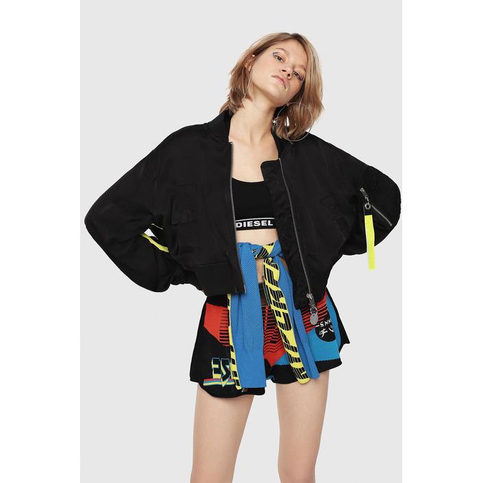 Diesel Women's Jacket Black 320390 - black XL