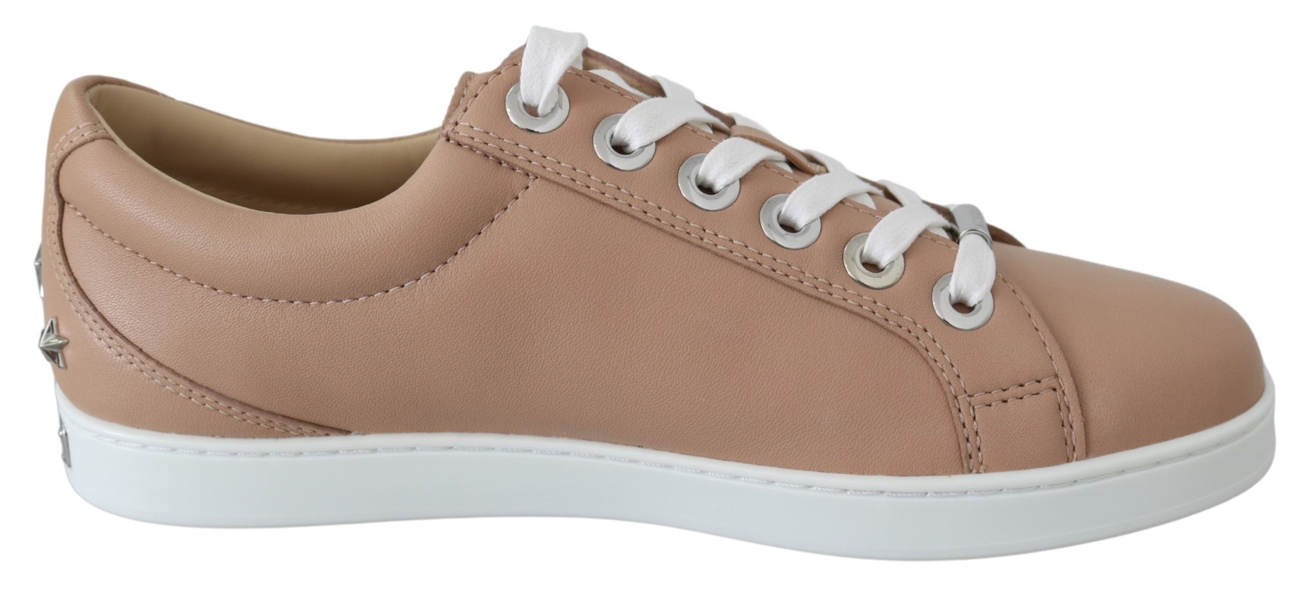 Jimmy Choos Womens's Cash Sneakers Powder Pink 194611096580 - EU37/US7
