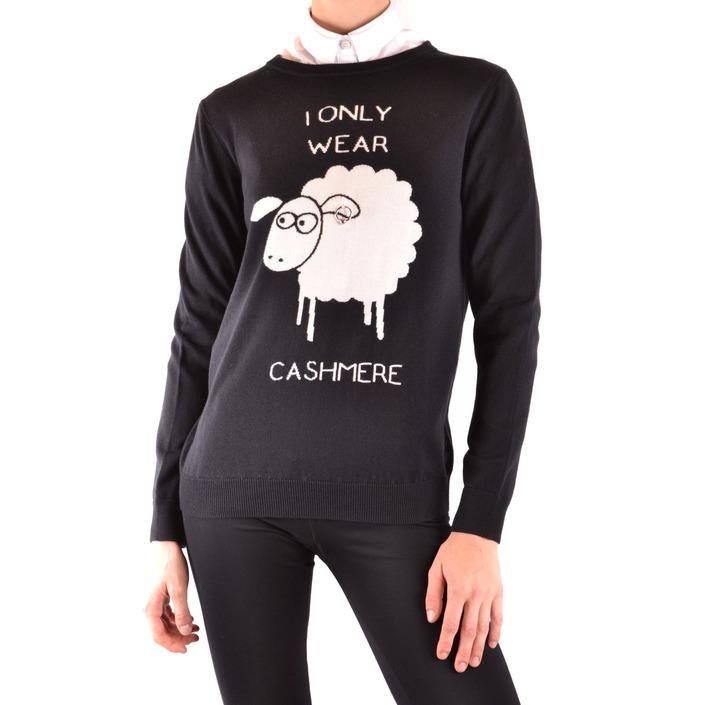 Boutique Moschino Women's Sweater Black 169180 - black 44