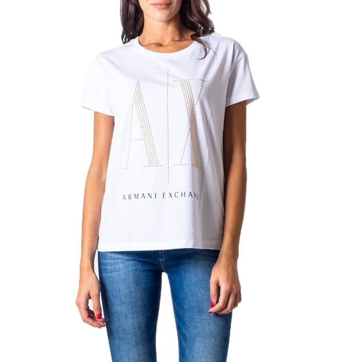 Armani Exchange Women's T-Shirt Various Colours 177020 - white XS