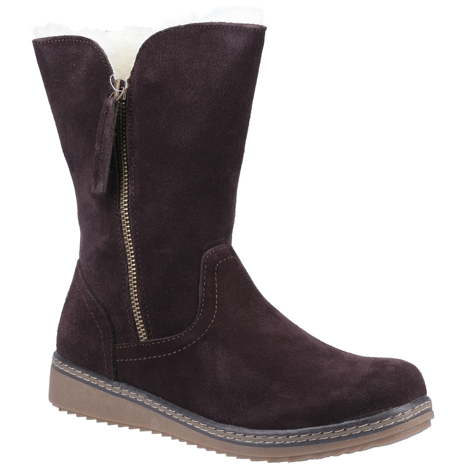 Fleet & Foster Women's Freya Ankle Boot Brown 31016 - Brown 3