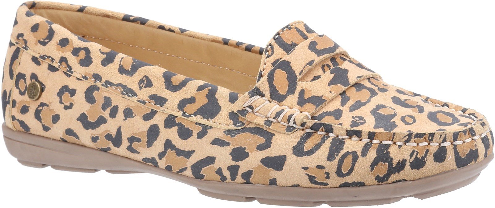 Hush Puppies Women's Margot Slip On Loafer Leopard 30238 - Leopard 3