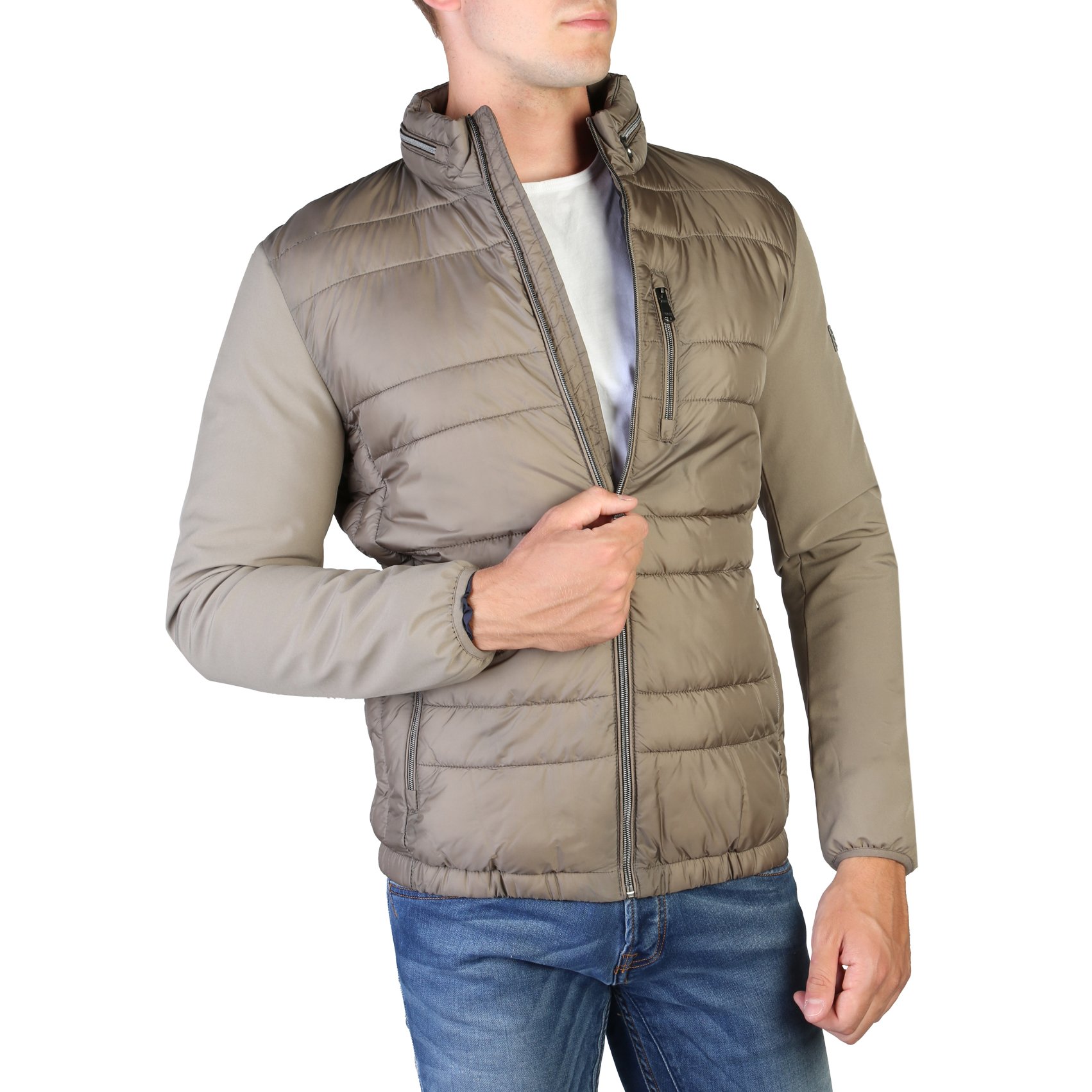 Yes Zee Men's Jacket Grey J877_M900 - brown S