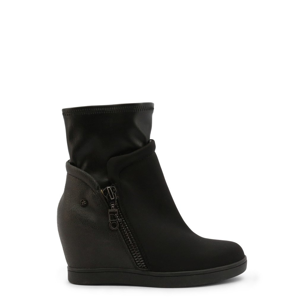 Roccobarocco Women's Ankle Boot Black RBSC0US04TESSTD - black EU 37