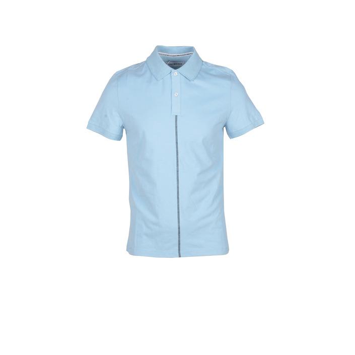 Bikkembergs Men's Polo Shirt Light Blue 218087 - light blue M