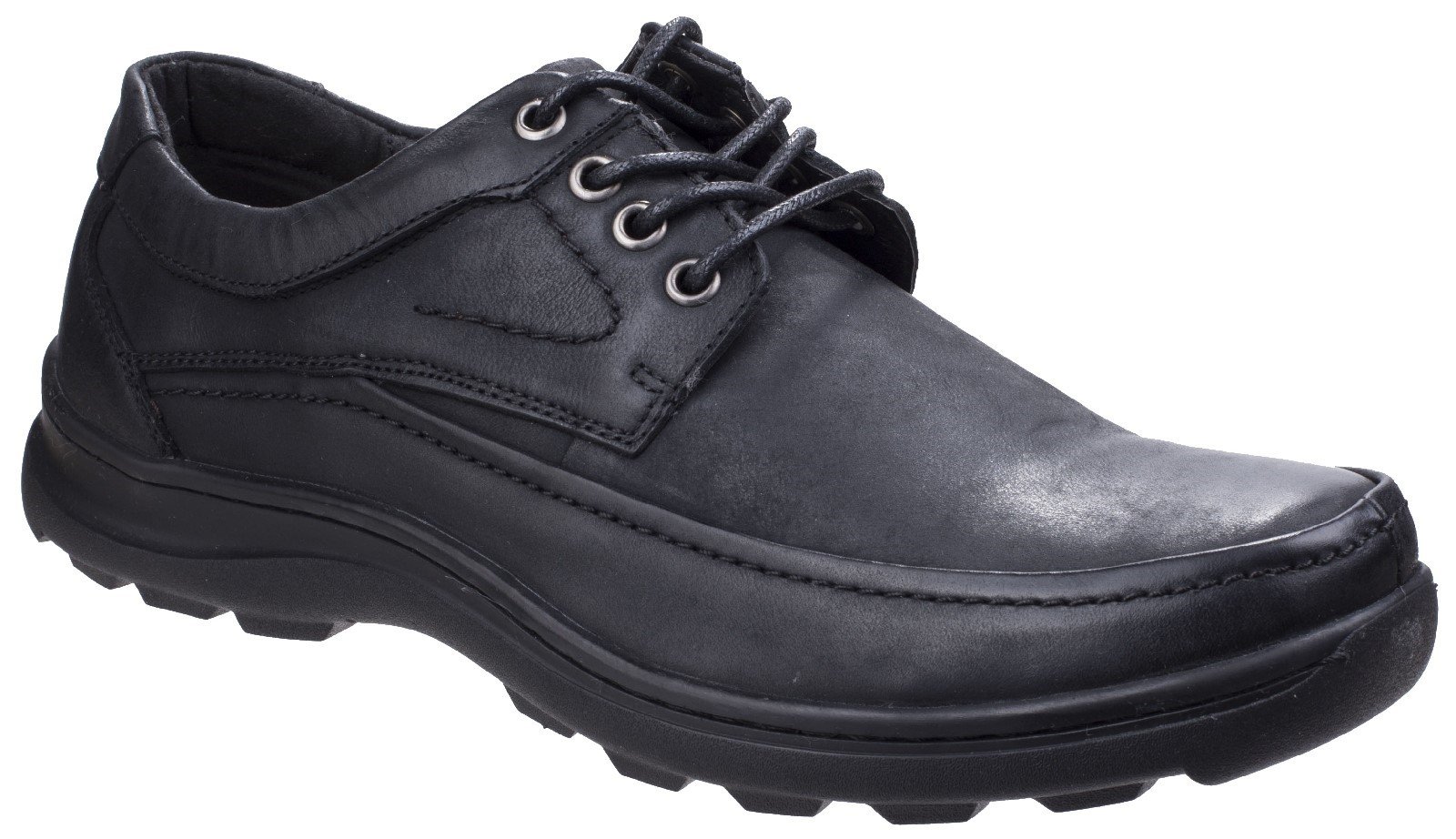 Fleet & Foster Men's Luxor Lace Up Shoe Black 26313-43921 - Black 7