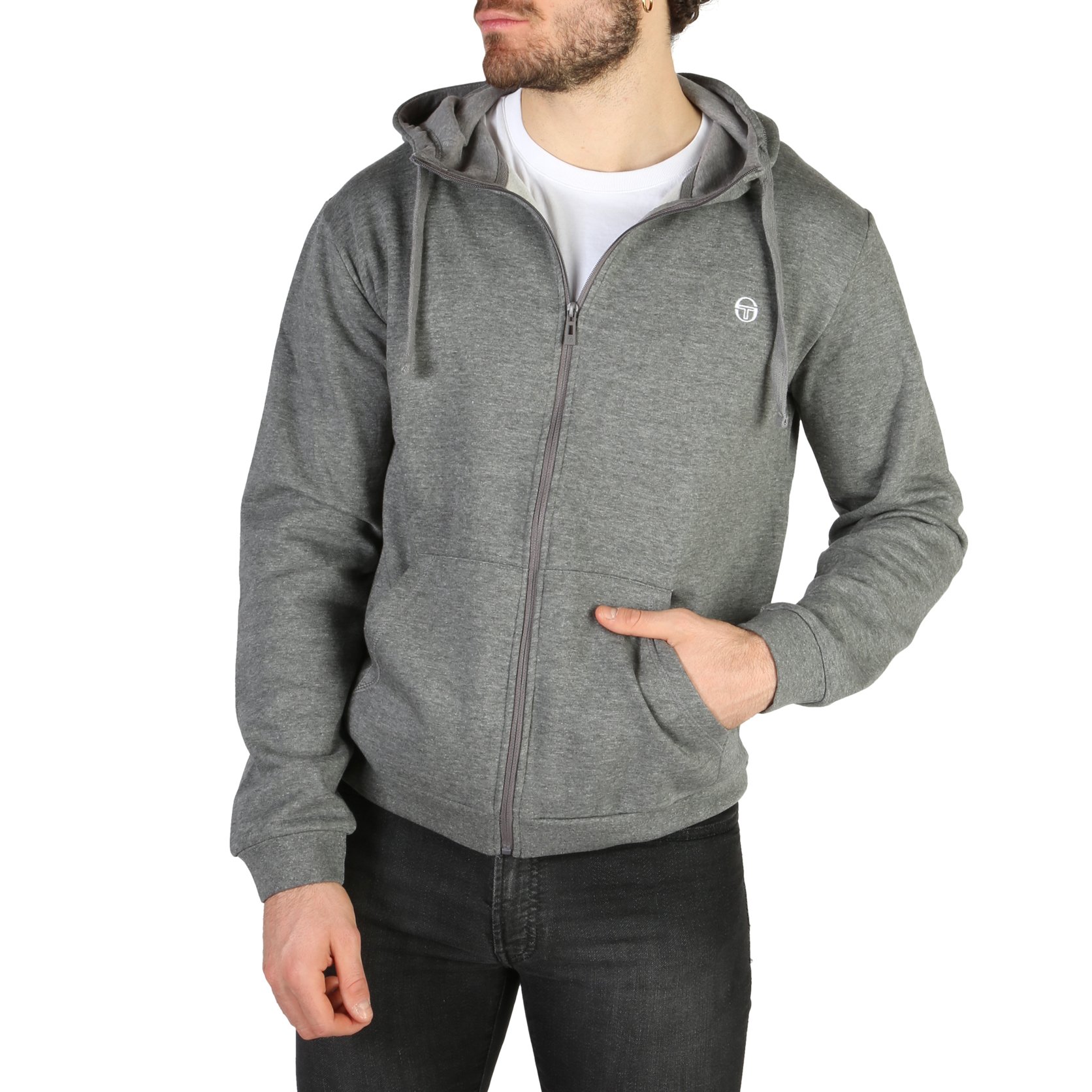 Sergio Tacchini Men's Sweatshirt Various Colours 103-10001 - grey S