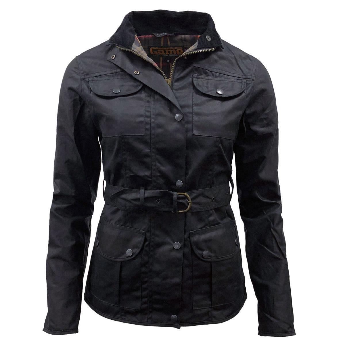 Game Technical Apparel Women's Jacket Morgan Wax - Black 8